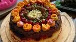 طرز تهیه آلبالو پلو قالبی خوشمزه و لذیذ!