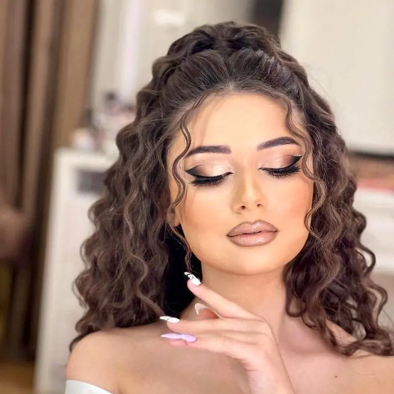 مدل آرایش خلیجی جدید 1403 برای عروس و جشنهای مخصوص