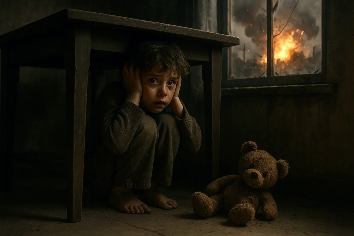 چطور ترس از جنگ در کودکان را کنترل کنیم؟