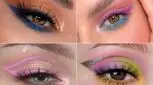 10 مدل آرایش چشم حرفه ای با خط چشم رنگی