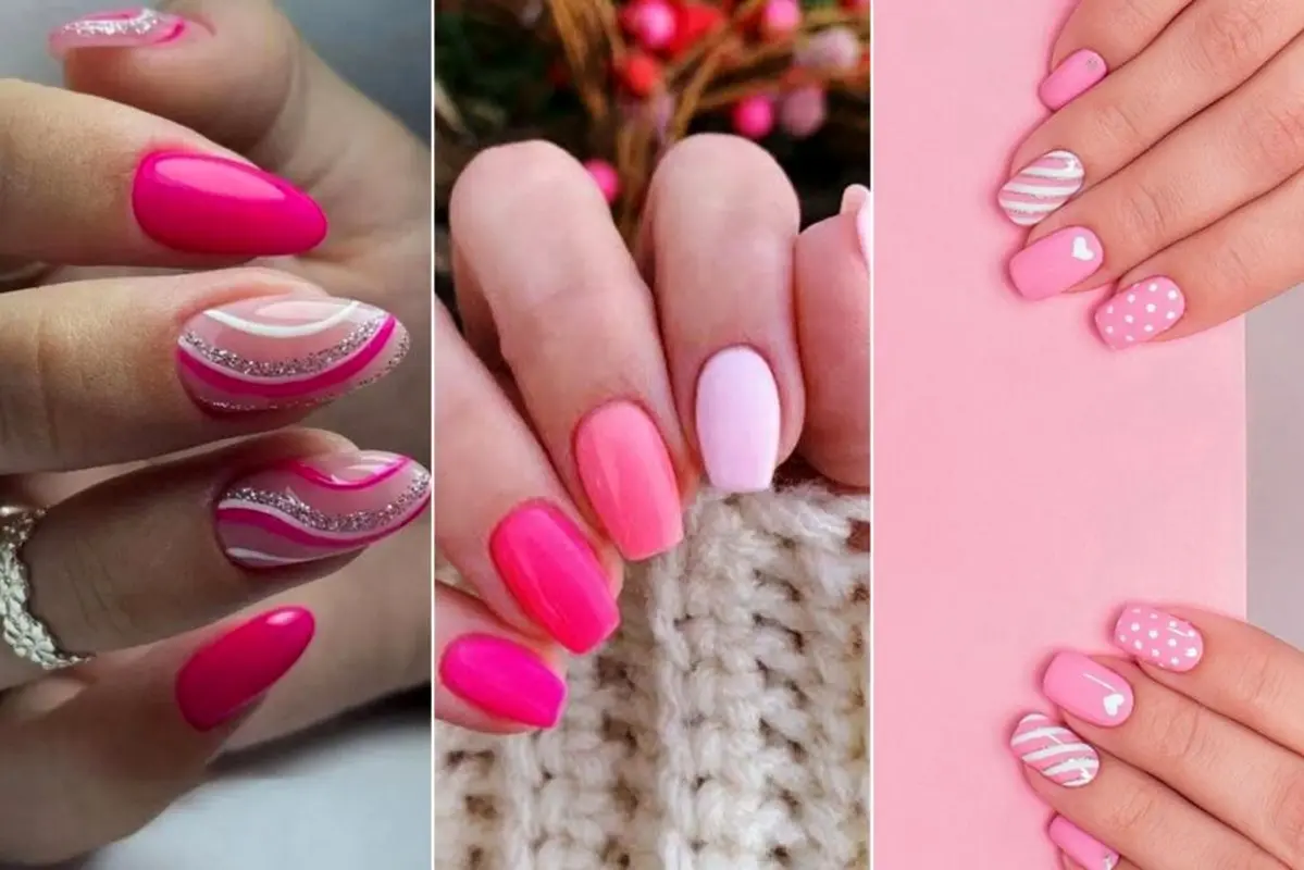 ایدههای جذاب ناخن صورتی: راهنمای کامل طراحی و دیزاین ناخنهای صورتی برای استایلی خاص