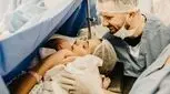 مردِ زندگی این «مرد» است! + پدرانی در اتاق زایمان