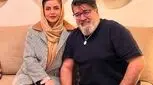  سلفی عاشقانه مهدی یغمایی و همسرش |(عکس)