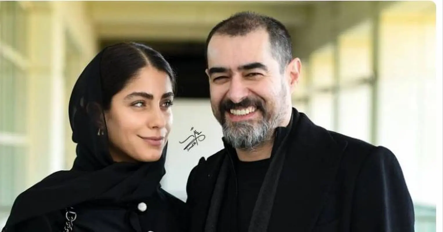 یک عکس جذاب دیگر از شهاب حسینی و همسرش 