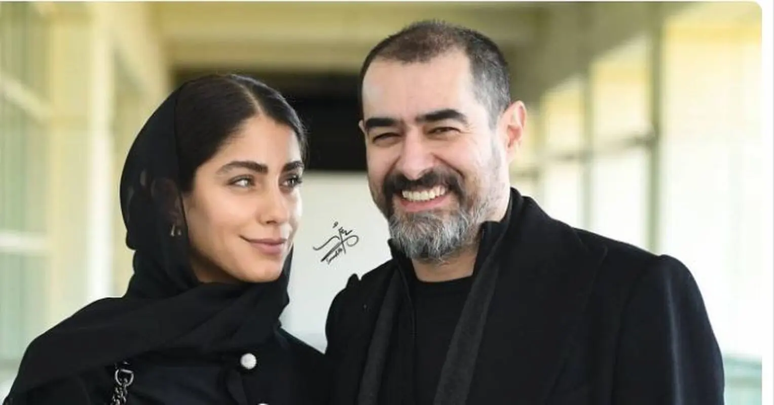 یک عکس جذاب دیگر از شهاب حسینی و همسرش 