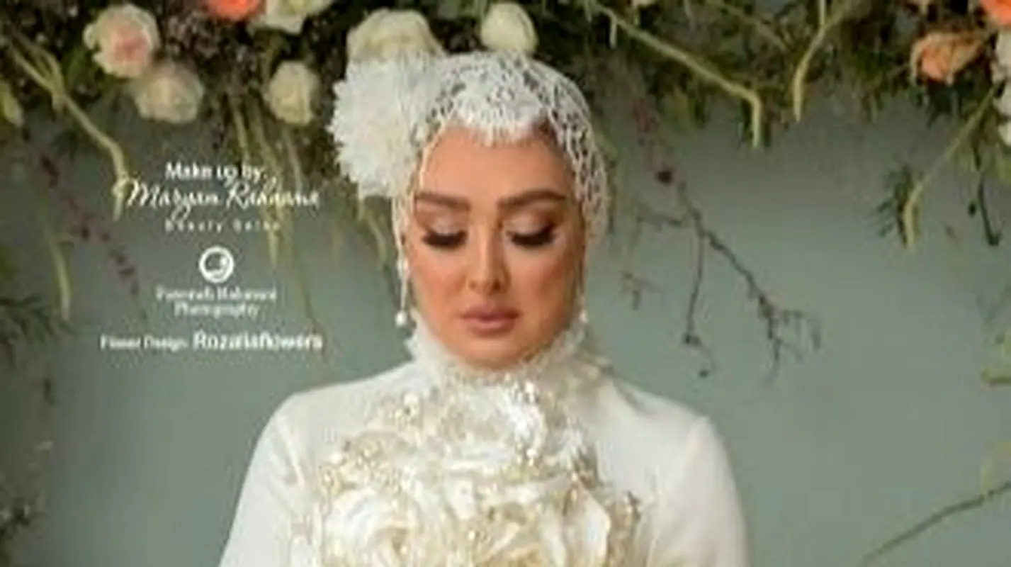 چیدمان رویایی مراسم ازدواج الهام حمیدی و نگاه ویژه به جزئیات کارت و دسته گل!