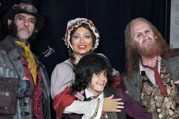 جذاب‌ترین تیپ بهنوش طباطبایی در کنار هوتن شکیبا و سیامک انصاری