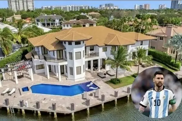 عمارت باشکوه لیونل مسی در میامی / ببینید کُپ می کنید ! 