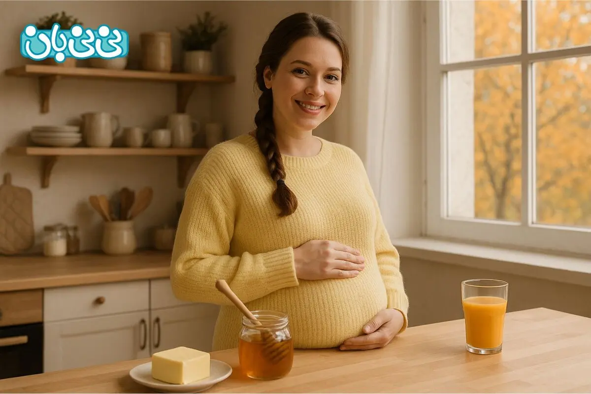 خوردن عسل در بارداری ـ فواید برای زن باردار و ۳ خاصیت مهم برای جنین