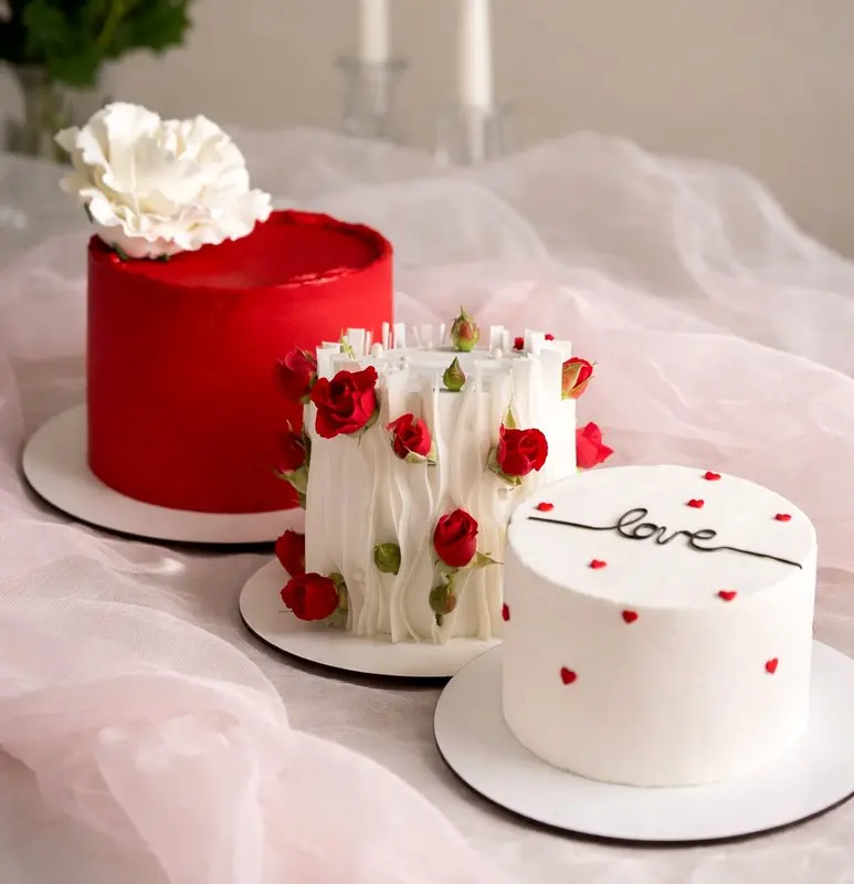 کیک‌های ترند ولنتاین ۲۰۲۶؛ در ولنتاین ۲۰۲۶ چه کیک‌هایی بیشتر انتخاب می‌شوند؟