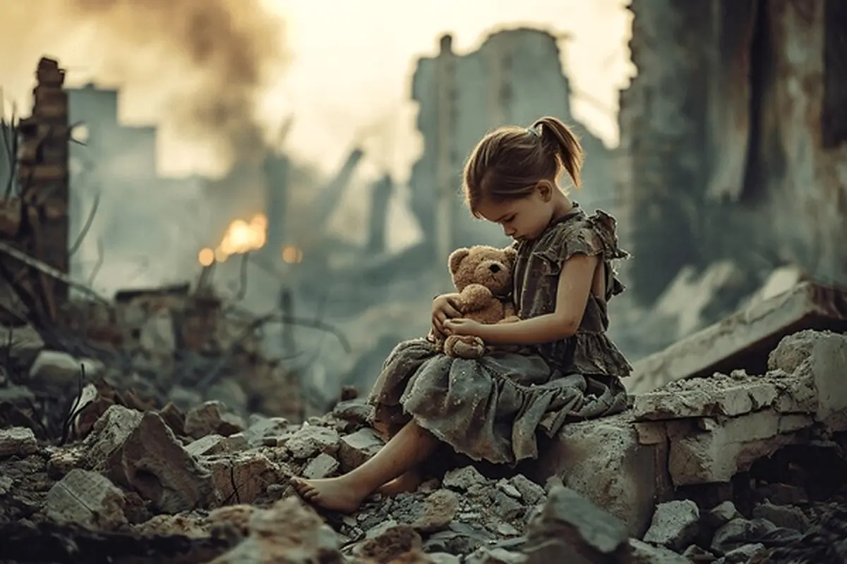 چگونه وحشت کودکان از صدای جنگنده را کم کنیم؟