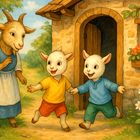 قصه شنگول منگول حبه انگور-داستان با متن +شعر