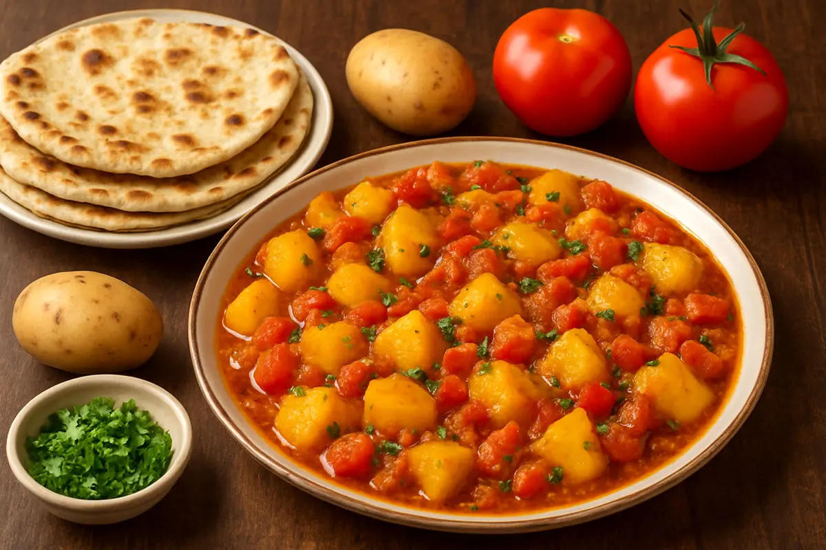 طرز تهیه غذاهای نونی با سیب زمینی و گوجه |  دستور پخت 6 غذای نونی