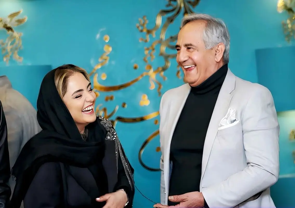 زوج تلویزیونی در کنار مجید مظفری / بوتاکس های نرگس محمدی تابلو شد! (عکس)