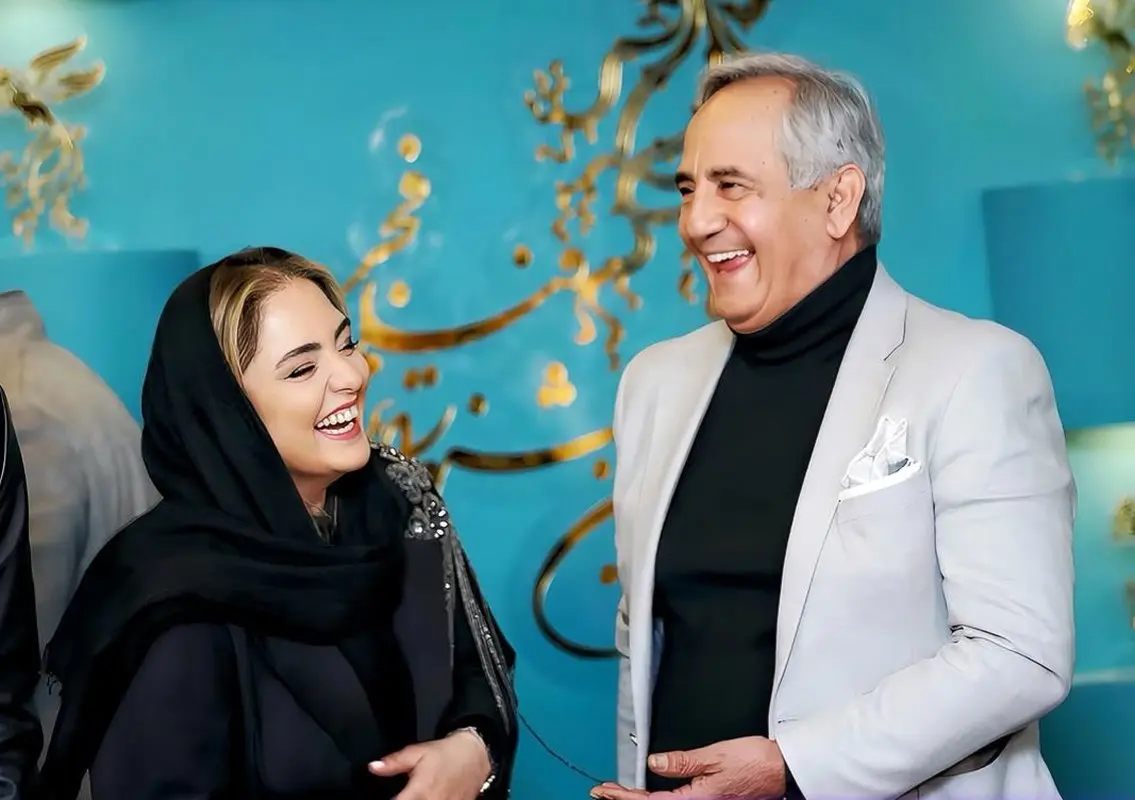 زوج تلویزیونی در کنار مجید مظفری / بوتاکس های نرگس محمدی تابلو شد! (عکس)