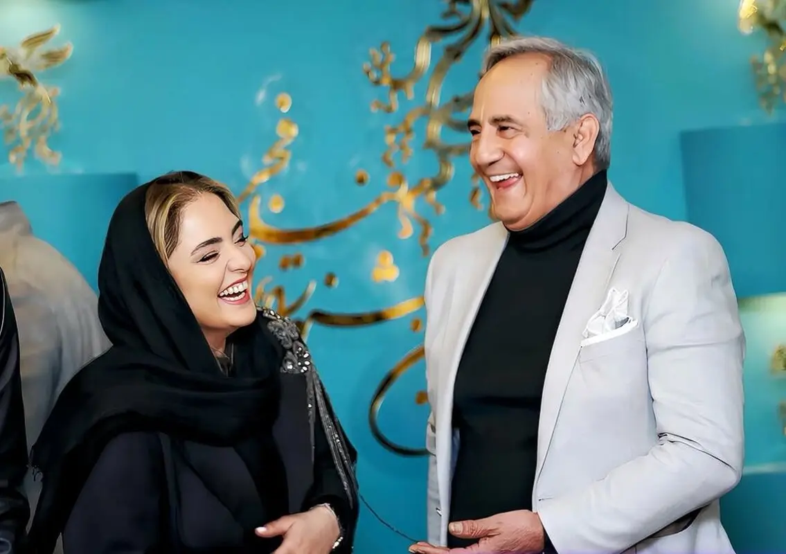 زوج تلویزیونی در کنار مجید مظفری / بوتاکس های نرگس محمدی تابلو شد! (عکس)