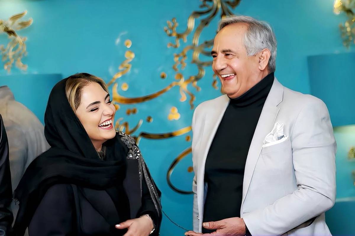 زوج تلویزیونی در کنار مجید مظفری / بوتاکس های نرگس محمدی تابلو شد! (عکس)