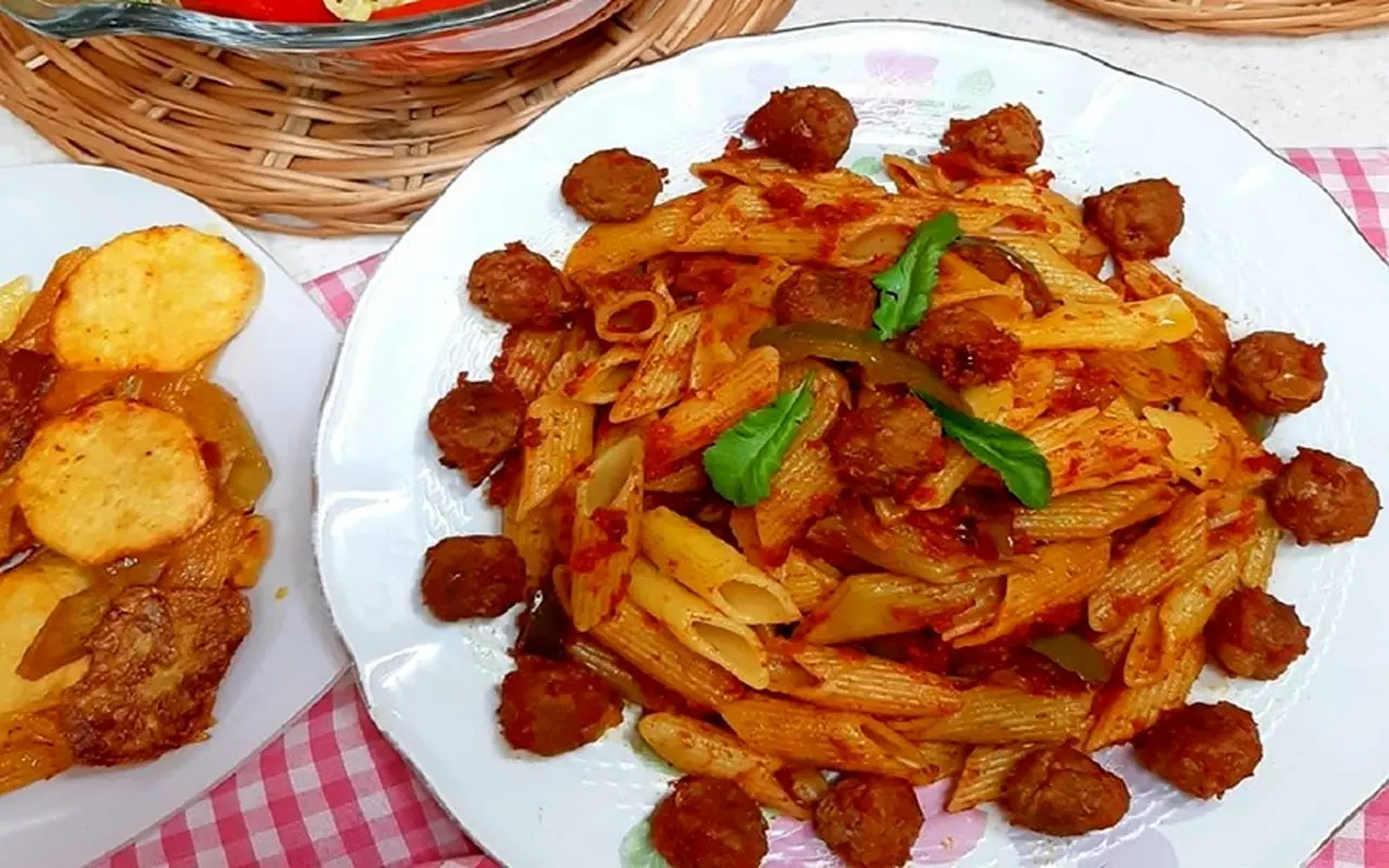یک بار کته ماکارونی بخوری، دیگه عاشقش میشی/طرز تهیه کته ماکارونی خیلی فوری!