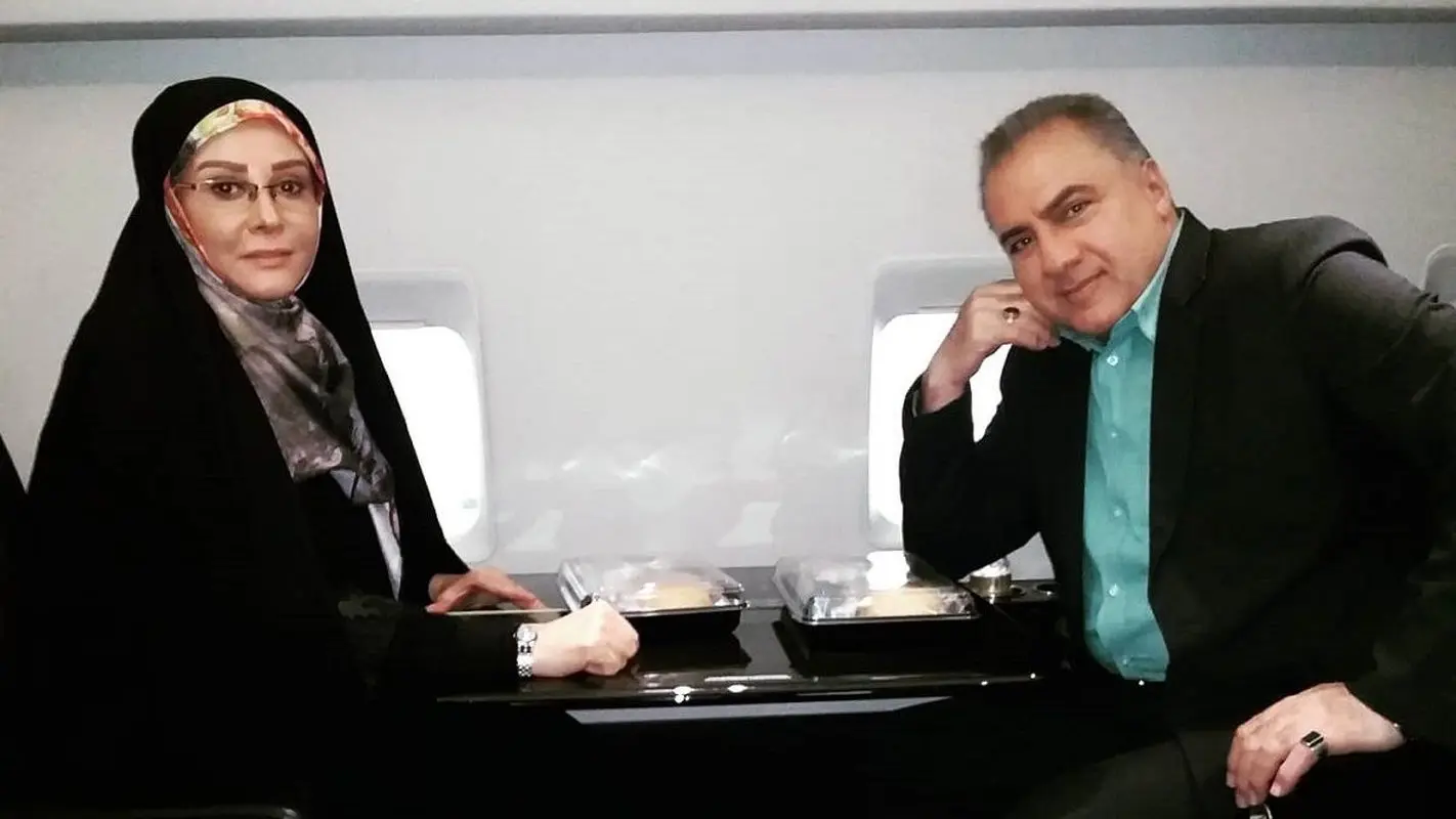 عکس | حضور زهرا مادر مرضیه بچه مهندس در جشن تولد نسرین مقانلو