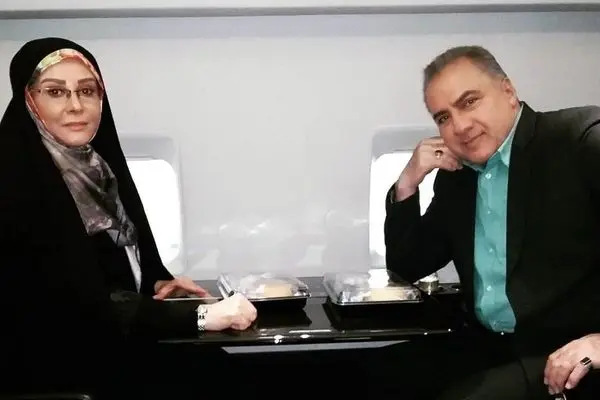 عکس | حضور زهرا مادر مرضیه بچه مهندس در جشن تولد نسرین مقانلو