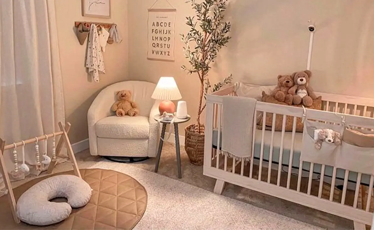 ایده های تزیین سیسمونی اتاق نوزاد