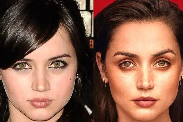 تغییرات شگفت انگیز چهره آنا د آرماس را در گذر زمان ببینید (عکس)