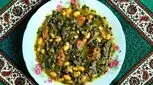 خورش اسفناج قالی؛ غذای ایده‌آل گیاه‌خواران
