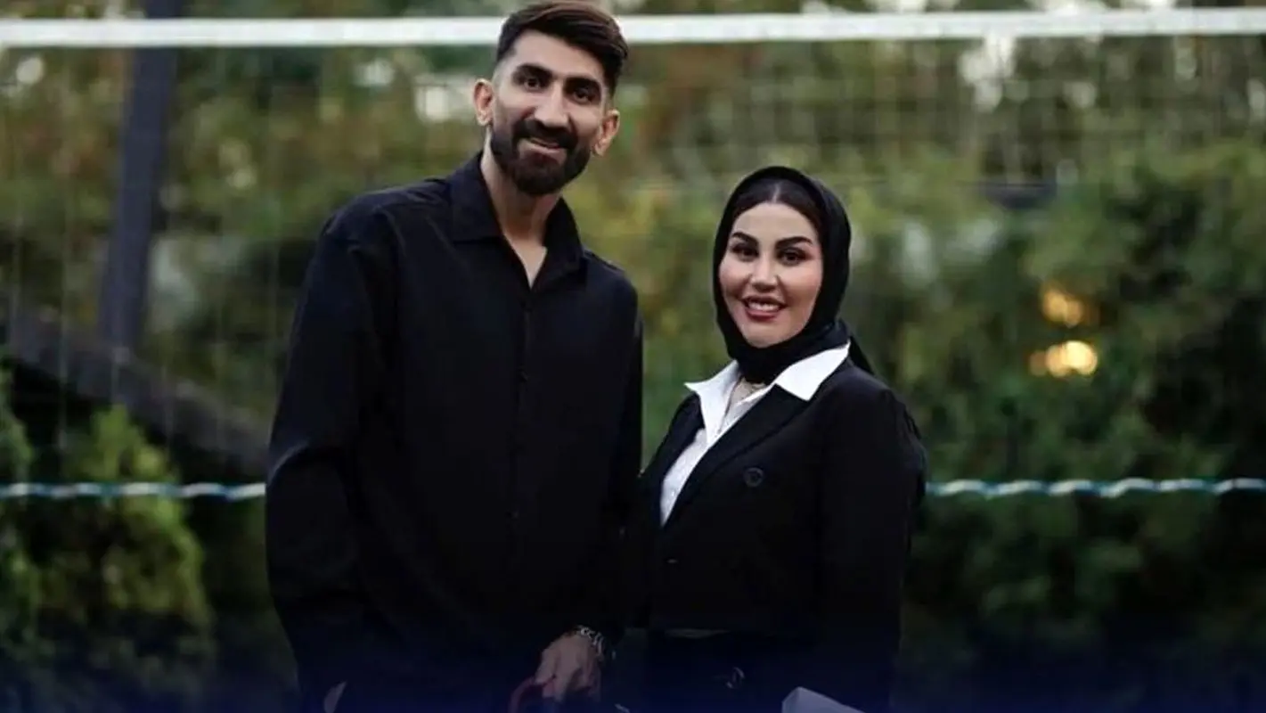 ماجرای جالب اکرم بانوی علیرضا بیرانوند / از علیرضا بزرگ تر است؟