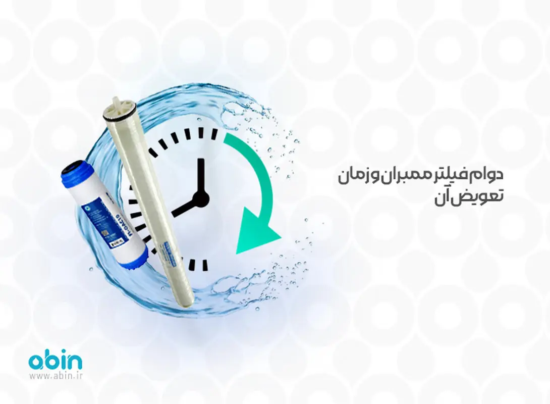 علائم خرابی ممبران تصفیه آب خانگی و صنعتی