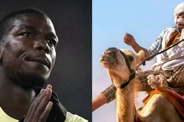 فوتبالیستی که حالا می‌خواهد رکورد شترسواری بزند!