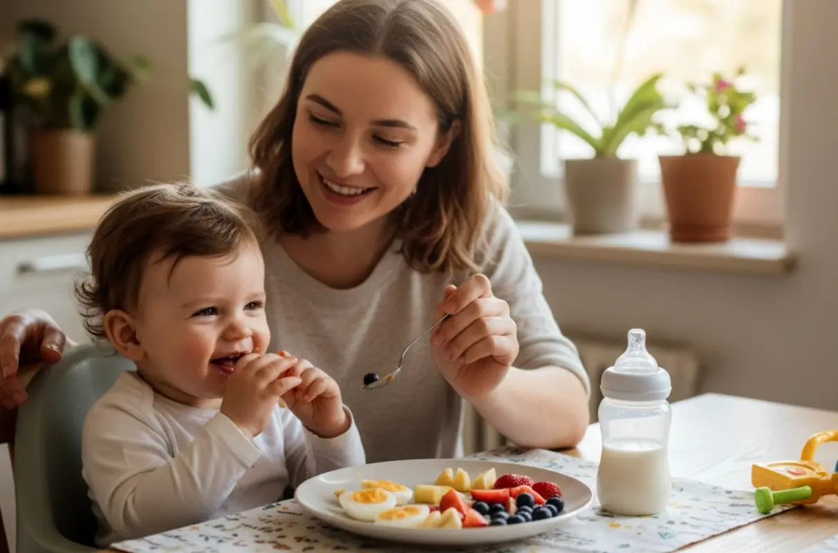 صبحانه کودک یک ساله و نوزاد چگونه باید باشد؟ + جدول برنامه هفتگی