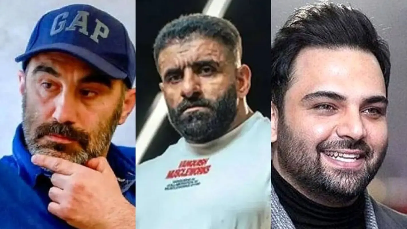 لحظه شگفتانگیز غافلگیر شدن هادی چوپان توسط احسان علیخانی و محسن تنابنده + عکس