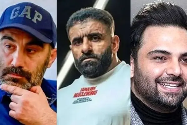 لحظه شگفت‌انگیز غافلگیر شدن هادی چوپان توسط احسان علیخانی و محسن تنابنده + عکس