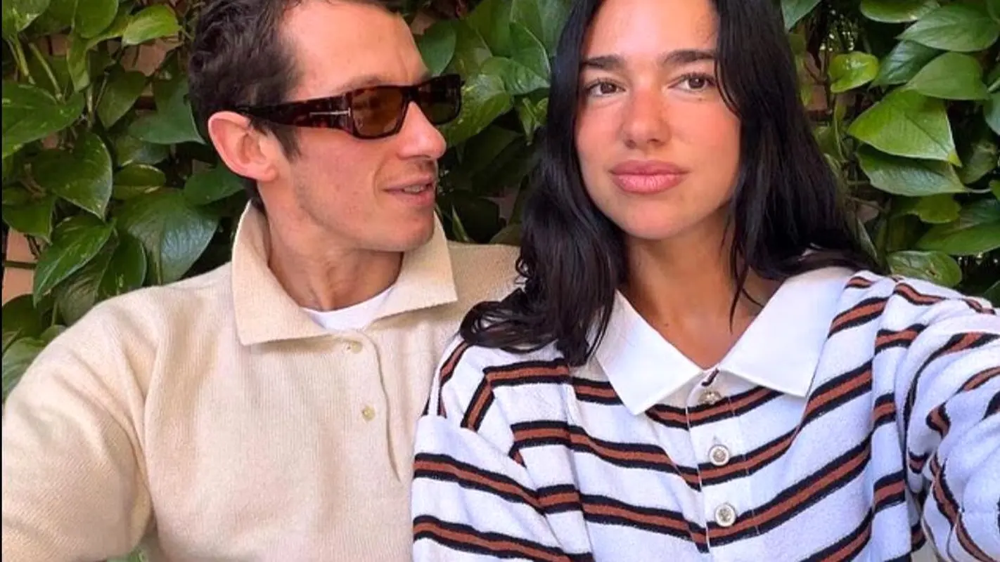 استایل جدید دوا لیپا در کنار نامزدش (عکس)