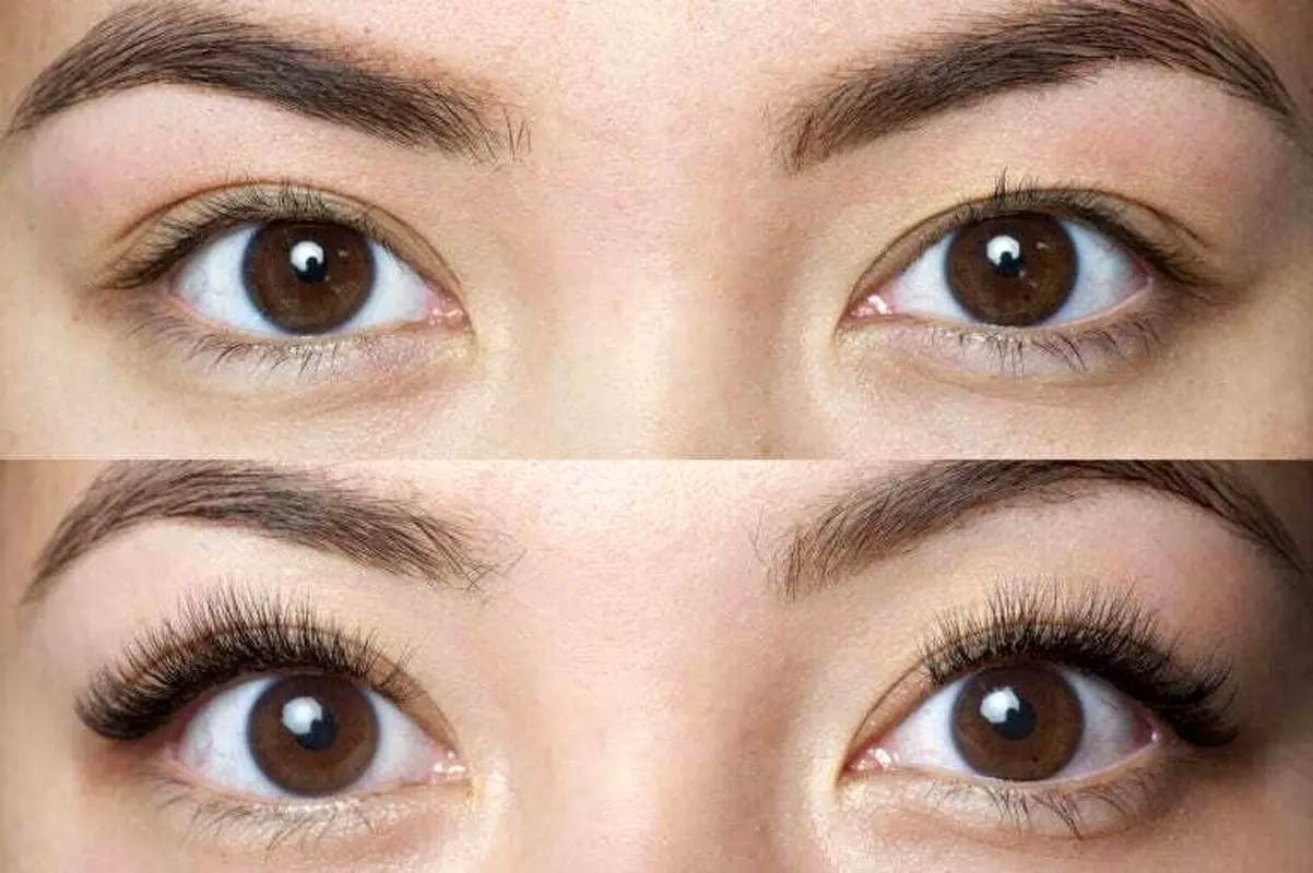 بهترین و مناسب ترین مدل مژه برای چشم های پف دار