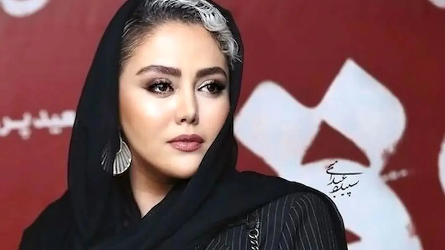 استایل جنجالی شادی مختاری در سوارکاری با اسب مشکی + عکس