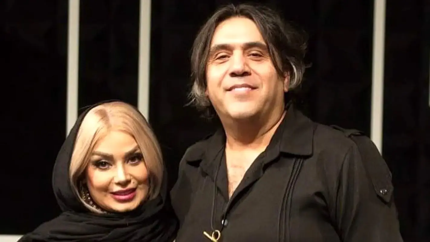 عکس جدید خانم مجری و شوهرش که همه را بهت زده کرد: تولد، آرایش غلیظ و یک بوسه!