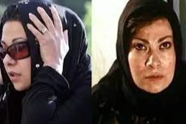 قابی ماندگار از پوپک تنها دختر خسرو شکیبایی در کنار مادر سرشناس خود