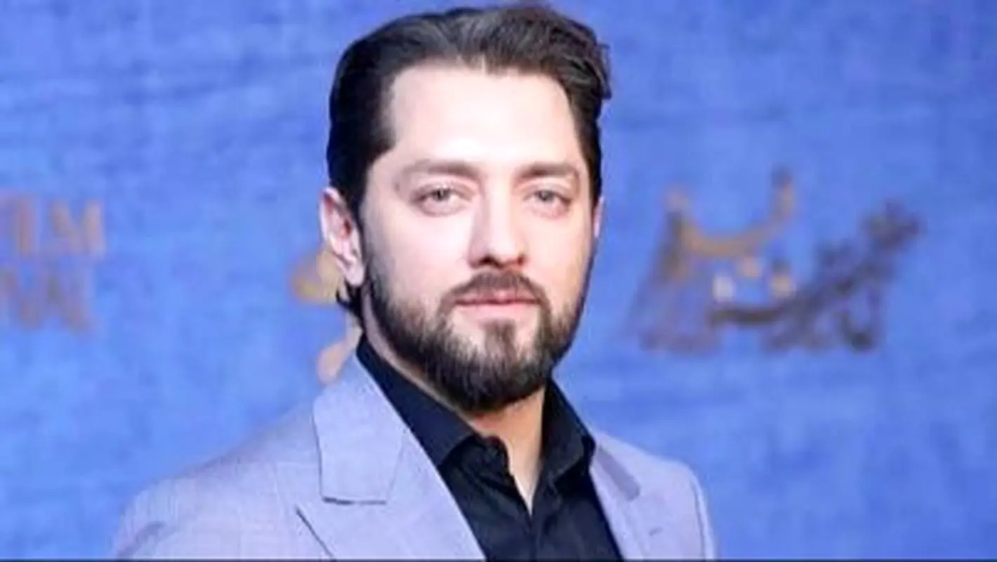 اولین عکس از پسر مو بور بهرام رادان / مثل باباش خوشگله ! 