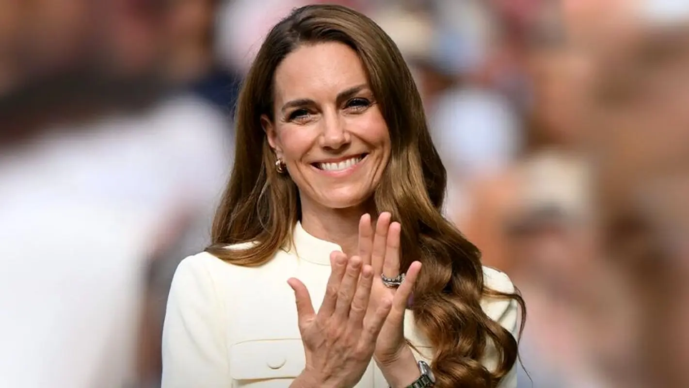 استایل شیک کیت میدلتون در برابر آلمانی ها (عکس)