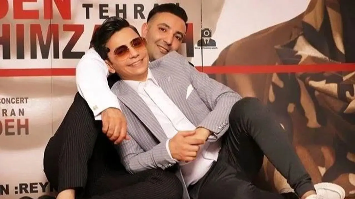 عکسی خاطره انگیز از محسن ابراهیم زاده در آغوش مادرش