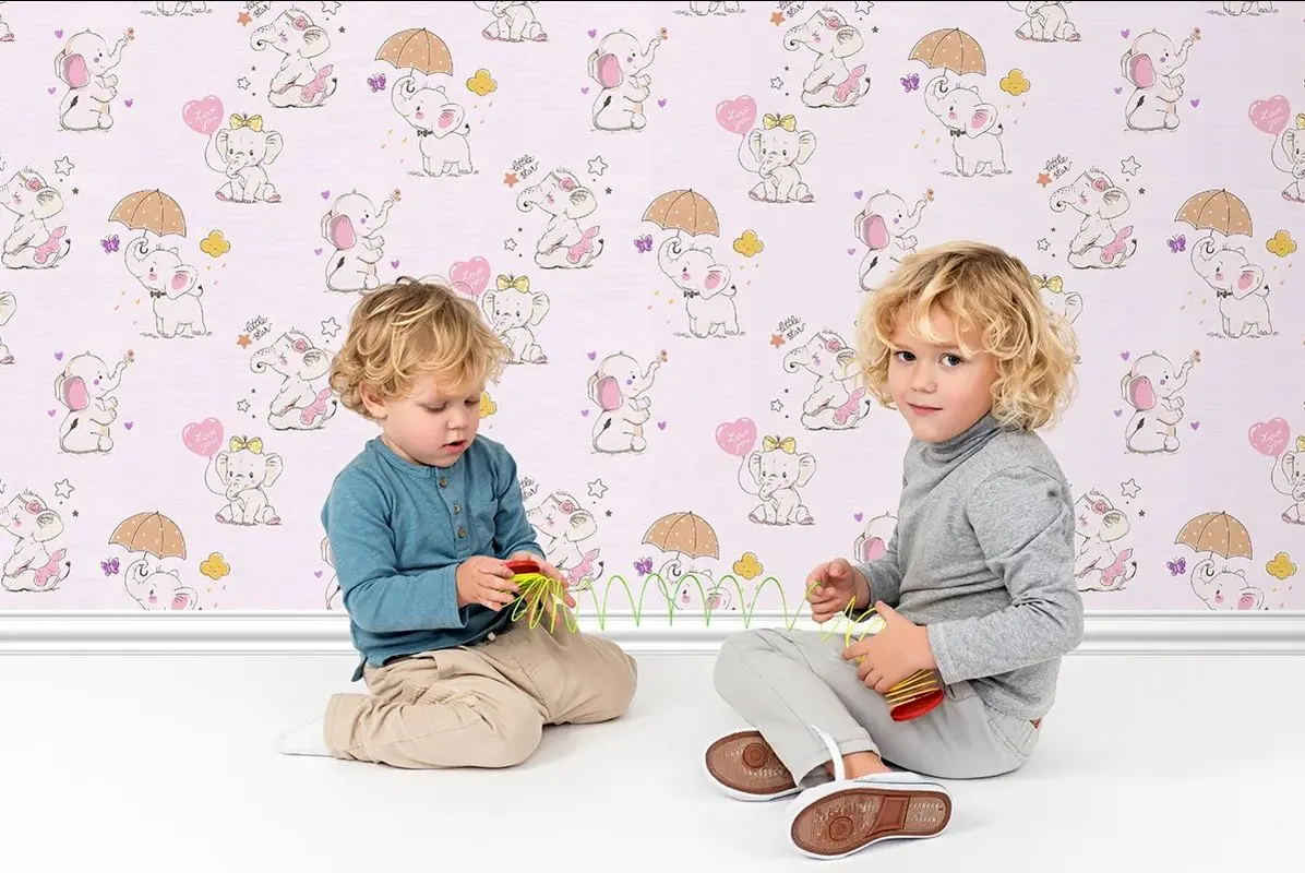 راهنمای انتخاب و خرید کاغذ دیواری اتاق کودک دخترانه و پسرانه