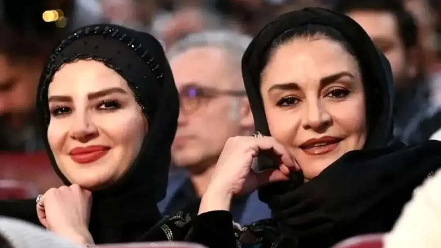 خواهرانه های مریلا زارعی و خانم مجری / دو سلبریتی ایرانی در یک قاب !