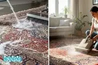انتخاب بین قالیشویی و خشک‌شویی فرش _ مزایا و معایب هر کدام