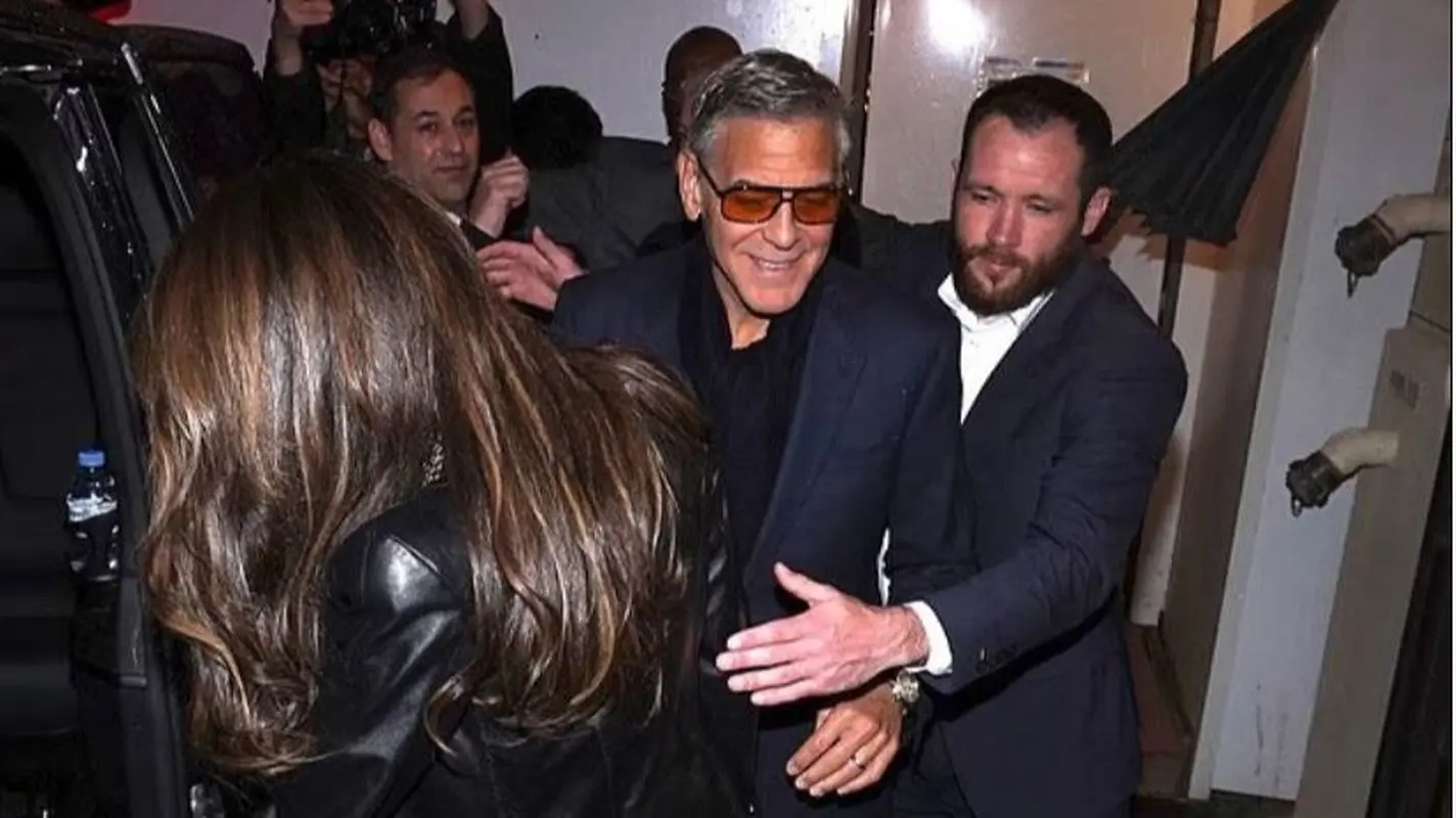 جرج و امل کلونی، مقاوم و سفت و سخت در برابر شایعات طلاق! (عکس)