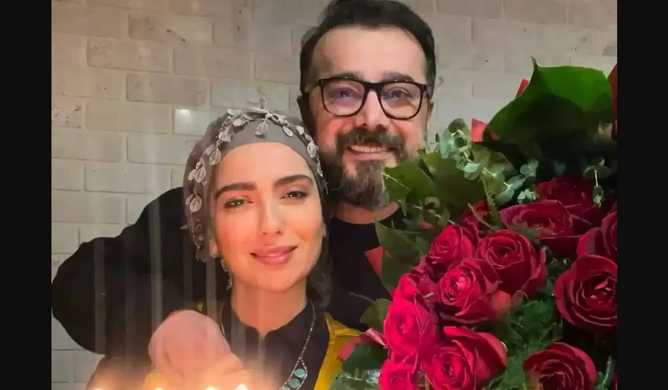 عکس بارداری عاشقانه سپند امیرسلیمانی و مونا کرمی / تاریخ زایمان خانم بازیگر مشخص شد!