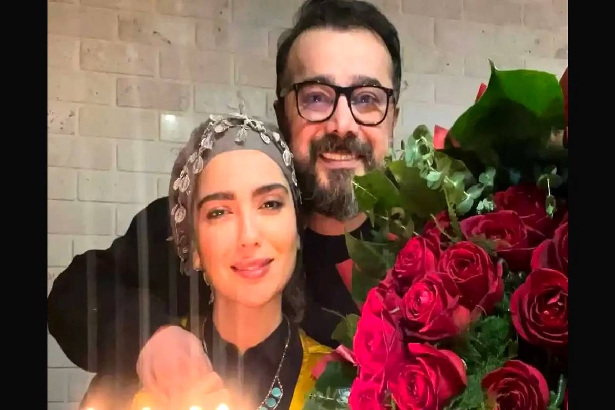 عکس بارداری عاشقانه سپند امیرسلیمانی و مونا کرمی / تاریخ زایمان خانم بازیگر مشخص شد!