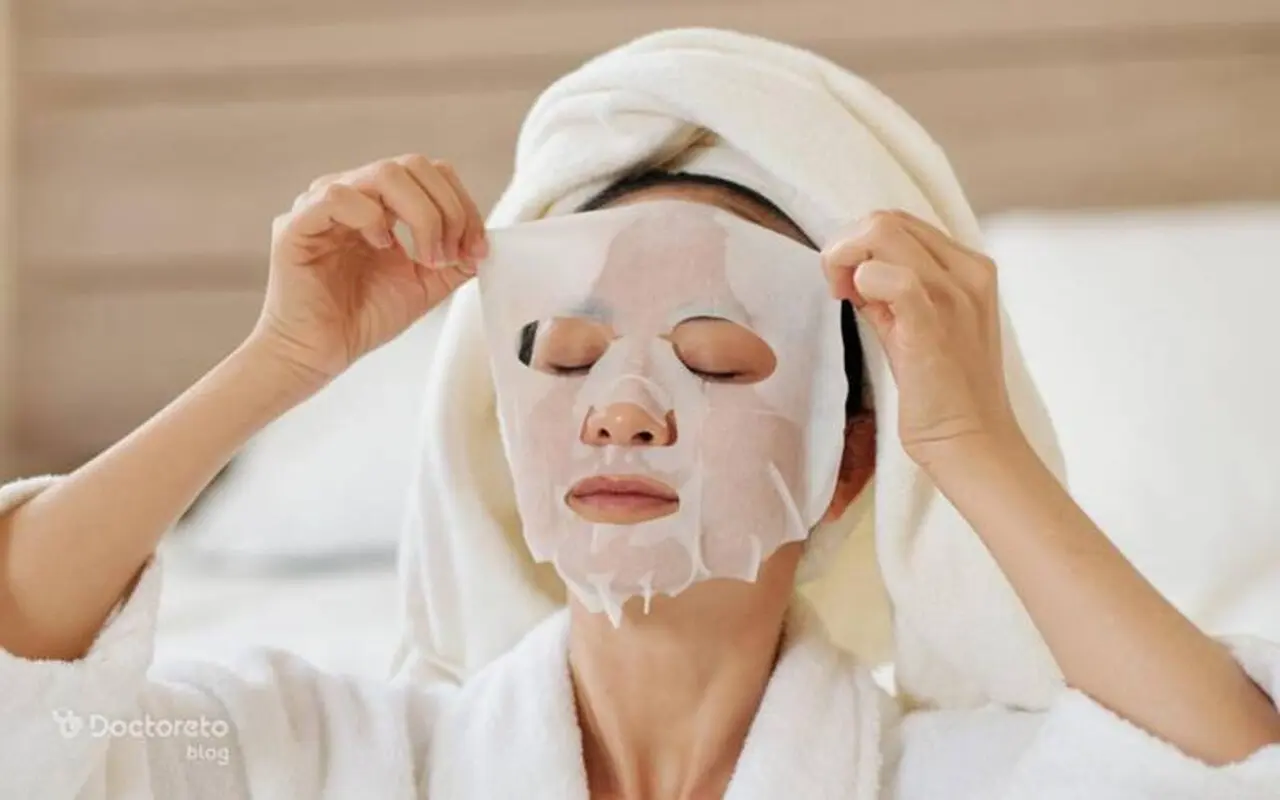 پوستی درخشان با ماسک‌های ورقه‌ای برنجی/ ساده و ارزان اما موثر     