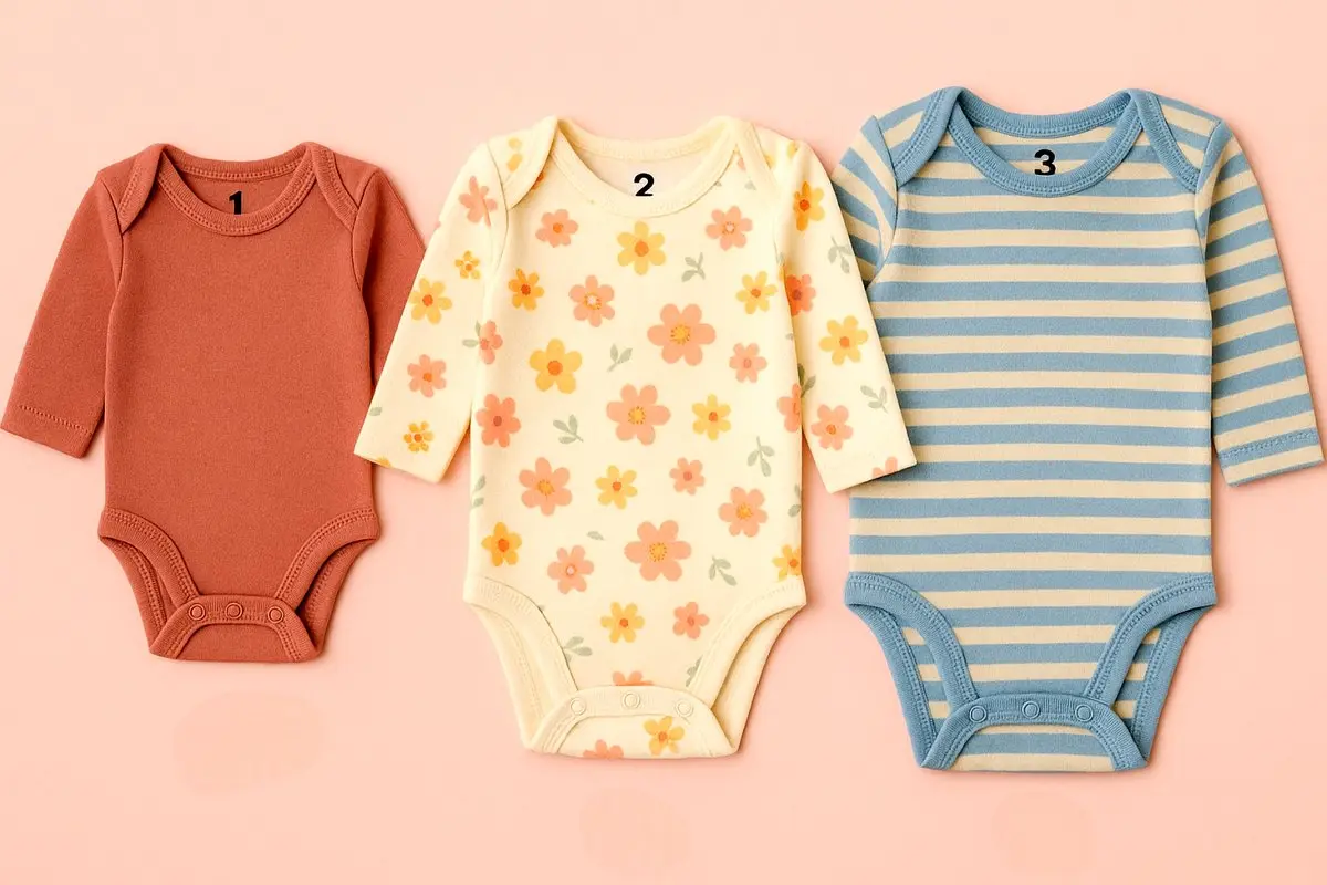 جدول سایزبندی لباس نوزاد بر اساس سن، قد و وزن - راهنمای کامل برای انتخاب سایز مناسب