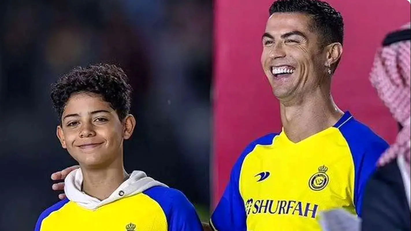 هدیه لاکچری رونالدو به پسرش چشم ها را گرد کرد! (عکس)